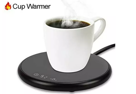 Cup warmer coasters for 10